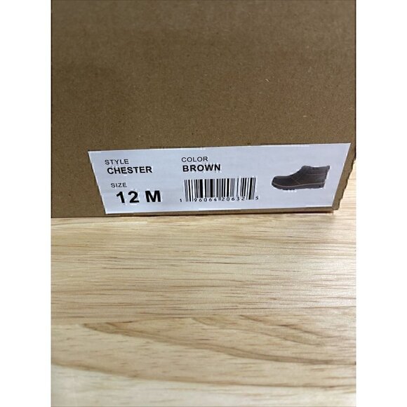 Weatherproof Vintage Chester Boots Men's. New In Box Color Brown - Picture 6 of 6